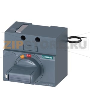 front mounted rotary operator standard IEC IP30/40 24V DC lighting kit accessory for: 3VA5 125 Siemens 3VA9137-0EK13 