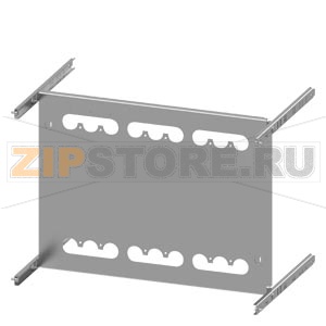 SIVACON S4 EBS SENTRON 3VA 3VA23 (400 A) 3-pole Upright mounting position Plug-in socket Number of switches 3 Height 400 mm Width 600 mm Branch height 450 mm Siemens 8PQ6000-8BA56 