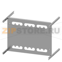 SIVACON S4 EBS SENTRON 3VA 3VA23 (400 A) 3-pole Upright mounting position Plug-in socket Number of switches 3 Height 400 mm Width 600 mm Branch height 450 mm Siemens 8PQ6000-8BA56