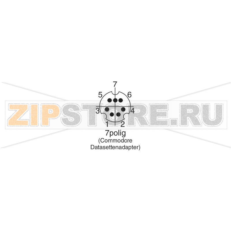 Разъем Mini-DIN BKL Electronic 0204005 