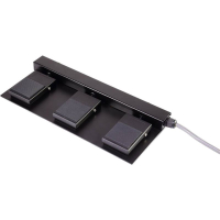 Выключатель ножной 250 В/AC, 3 педали, 16 A, 1 шт TRU Components TC-6648048