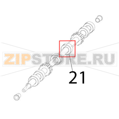 Distanziale rete Zanolli Synthesis 11/65 VE Distanziale rete Zanolli Synthesis 11/65 VEЗапчасть на деталировке под номером: 21