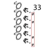 Disco tenuta albero motore inox STP Unox XVC 1005P