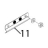Thermostat bulb support Fagor AD-120
