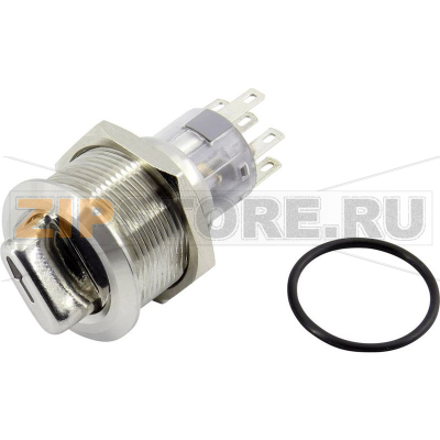 Переключатель поворотный 2x45°, 3 позиции TRU Components TC-GQ22-A-22X/31/G/12V/S203 