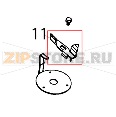 Ice-breaker biade Vema SG 2081 Ice-breaker biade Vema SG 2081Запчасть на деталировке под номером: 11