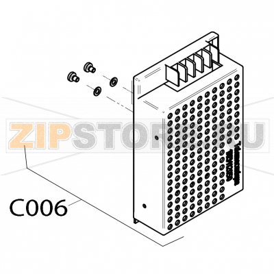 Retrofit kit for supply module Convotherm OES 6.10 Retrofit kit for supply module Convotherm OES 6.10Запчасть на деталировке под номером: C006
