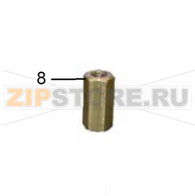 Tension nut M8 Meiko DV 80.2 Tension nut M8 Meiko DV 80.2Запчасть на деталировке под номером: 8Название запчасти Meiko на английском языке: Tension nut M8 Meiko DV 80.2