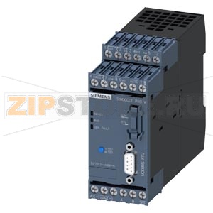 БАЗОВЫЙ МОДУЛЬ SIMOCODE PRO V MODBUS RTU, 57,6 КБИТ/С, RS485, 4 ВХОДА / 3 ВЫХОДА СВОБОДНО ПАРАМЕТРИРУЕМЫЕ, US: DC 24V, ТЕРМИСТОРНАЯ ЗАЩИТА ДВИГАТЕЛЯ, ВЫХОДЫ - РЕЛЕЙНЫЕ МОНОСТАБИЛЬНЫЕ, ВОЗМОЖНО ПОДКЛЮЧЕНИЕ МОДУЛЕЙ РАСШИРЕНИЯ Siemens 3UF7012-1AB00-0 