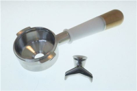 PESADO PORTAFILTER 2 CUPS WHITE&amp;BRONZE