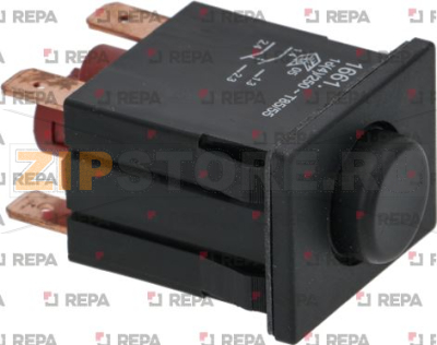 ПРЕРЫВАТЕЛЬ ЧЕРНЫЙ 16A 250V RATIONAL 3016.1430 