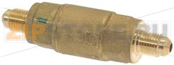 CHECK VALVE 1/4sae CASTEL 