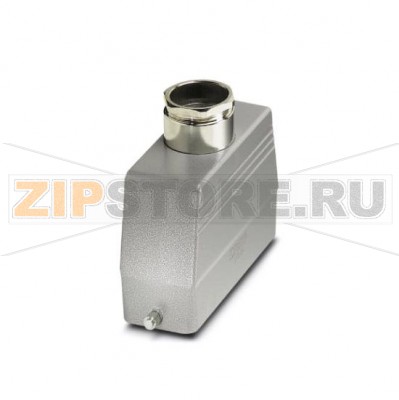 Корпус с кабельным сальником Phoenix Contact HC-HV 10/16-TFL-76/M1PG21G крепление производится одной защелкой, высота 76 мм, с резьбовым соединением, 1x Pg21, прямое подключение кабеля.Минимальный заказ: 10 шт.Упаковка: 10 шт.