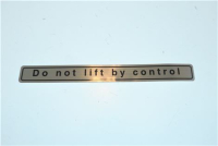 LABEL, SLICER LIFTING MESSAGE