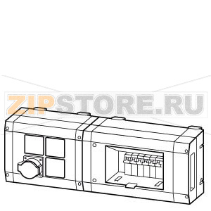 BD01-AK2M2/GK1X/T25-FI254-A163 TAP-OFF UNIT BD01 Siemens BVP:611315 