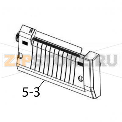 Peel-off module panel TSC MH240P Peel-off module panel TSC MH240PЗапчасть на деталировке под номером: 5-3Название запчасти TSC на английском языке: Peel-off module panel MH240P.