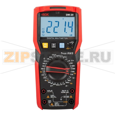 Мультиметр с поверкой RGK DM-20 
