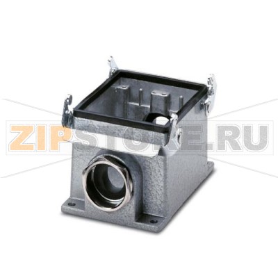 Приборный корпус с двумя защелками Phoenix Contact HC-B 32-SMQ-72/M1PG29 высота 72 мм, с резьбовым соединением, 1x Pg29.Минимальный заказ: 10 шт.Упаковка: 10 шт.