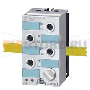 AS-ИНТЕРФЕЙС КОМПАКТНЫЙ МОДУЛЬ K45 A/B-SLAVE, ЦИФР., 4E, IP67 4X1 ВХОД, MAX. 200 MA, PNP 4 X M8-ГНЕЗДА ВИНТ.ИСПОЛНЕНИЕ, МОНТ.ПЛ. 3RK1901-2EA00 ИЛИ 3RK1901-2DA00 ЗАКАЗЫВАЕТСЯ ОТДЕЛЬНО Siemens 3RK2200-0CT20-0AA3 