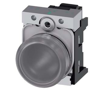 СВЕТОВОЙ ИНДИКАТОР, 22MM, КРУГЛЫЙ, МЕТАЛЛИЧЕСКИЙ ГЛЯНЦЕВЫЙ, ПРОЗРАЧНЫЙ МАТОВЫЙ РАССЕИВАТЕЛЬ, С ДЕРЖАТЕЛЕМ, МОДУЛЬ ПОДСВЕТКИ С ИНТЕГРИРОВАННЫМ СВЕТОДИОДОМ 24V AC/DC,  ПРУЖИННЫЕ КЛЕММЫ, С ГРАВИРОВКОЙ ЛАЗЕРОМ, UPPER AND LOWER CASE, START OF WORD ALWAYS UPPER 