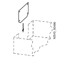 BD2-400-EBAL CABLE ENTRY PLATE FOR SINGLE-CORE CABLE 400A Siemens BVP:045507