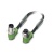 Кабель для датчика / исполнительного элемента Phoenix Contact SAC-3P-M12MR/1,0-170/M12FR