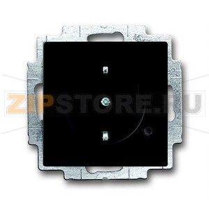 Розетка 16 А, LED, чёрный бархат ABB 2CKA002013A5330 