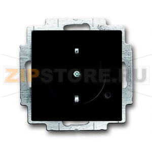 Розетка 16 А, LED, чёрный бархат ABB 2CKA002013A5330 