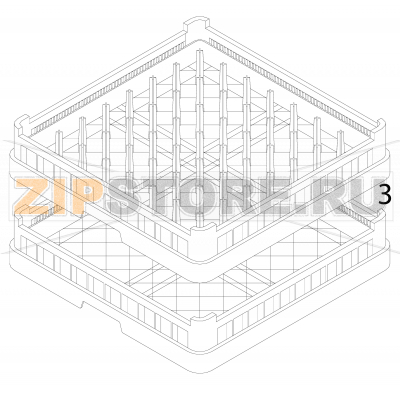 Base basket CT-10 Fagor FI-48 B Base basket CT-10 Fagor FI-48 BЗапчасть на деталировке под номером: 3Название запчасти Fagor на английском языке: Base basket CT-10 FI-48 B.