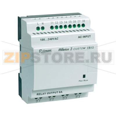 Модуль логический 24 В/DC, 1 шт Crouzet Millenium 3 Smart CB12 R 