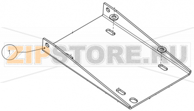 Supporto motore LM 14/18/23 Evolution Imesa LM 14                        Supporto motore LM 14/18/23 Evolution Imesa LM 14Запчасть на сборочном чертеже под номером: 1Название запчасти на итальянском языке: Supporto motore LM 14/18/23 Evolution Imesa LM 14
