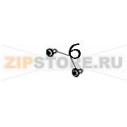 Machine spring washer screw, M4*8 TSC MH641 Machine spring washer screw, M4*8 TSC MH641Запчасть на деталировке под номером: 6