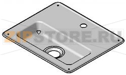 GLASS FILLER DRIP PAN (STAINLESS STEEL) 