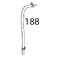 Tubo PVC Ø: 9x6, L250 mm Unox XBC 615EG