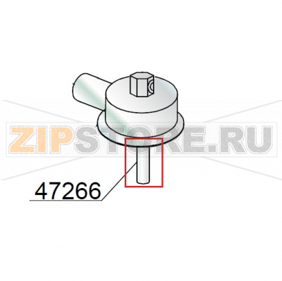 Top rinse axle DIHR HT 11 Top rinse axle DIHR HT 11Запчасть на деталировке под номером: 47266Название запчасти на английском языке: Top rinse axle DIHR HT 11
