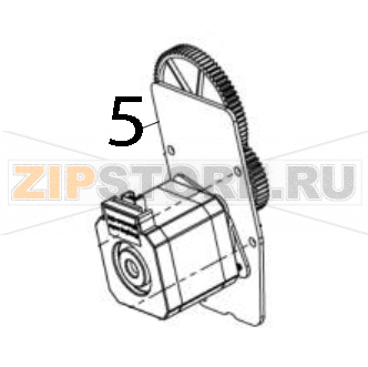 Мотор шаговый TSC ML340P Мотор шаговый TSC ML340PЗапчасть на деталировке под номером: 5