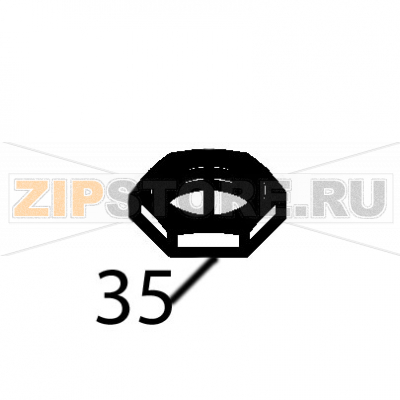 Hexagonal nut 3/4&#039;&#039; gas Fagor FI-2700I Hexagonal nut 3/4'' gas Fagor FI-2700IЗапчасть на деталировке под номером: 35Название запчасти Fagor на английском языке: Hexagonal nut 3/4'' gas FI-2700I.