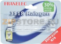 LAMPE TUBE HALOGENE *3* 300W LG.118 MM