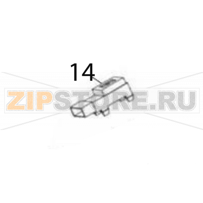 Photo interrupter -LF Sato CG212ТТ Photo interrupter -LF Sato CG212ТТЗапчасть на деталировке под номером: 14Название запчасти на английском языке: Photo interrupter -LF Sato CG212ТТ.