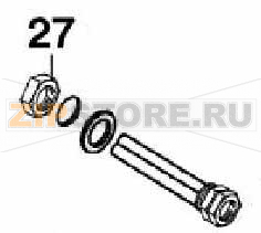 3201840 - Lock nut 1/2&quot; Angelo Po C165D 