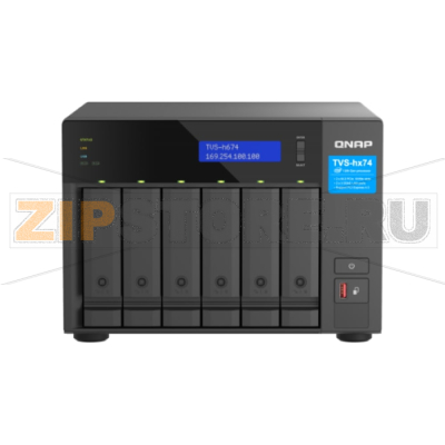 Накопитель сетевой QNAP TVS-H674 