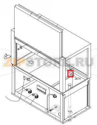 Raccordo Boiler D.12 (Master) Aristarco TR 1650                             Raccordo Boiler D.12 (Master) Aristarco TR 1650Запчасть на сборочном чертеже под номером: 2674Название запчасти Aristarco на итальянском языке: Raccordo Boiler D.12 (Master) Aristarco TR 1650
