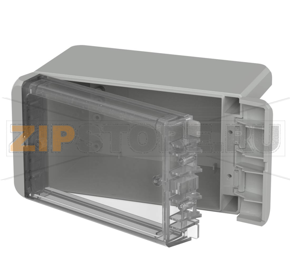 Корпус, 151x80x90 мм, поликарбонат UL 94 V0, прозрачная крышка Bopla B 140809 PC-V0-G 7035 