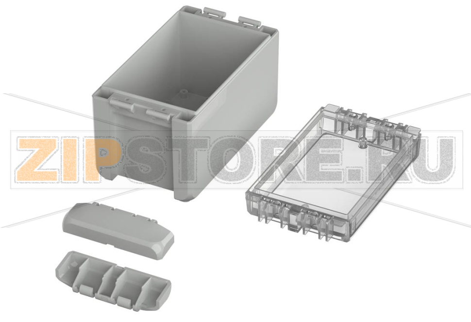 Корпус, 151x80x90 мм, поликарбонат UL 94 V0, прозрачная крышка Bopla B 140809 PC-V0-G 7035 