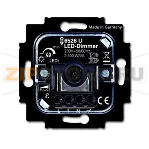 Механизм светорегулятора клавишный, LED ABB 2CKA006512A0323 