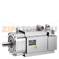 SIMOTICS S Синхронный двигатель 1FT7, M0=105 Nm (100K) NN=3000 rpm, PN= 17 kW Forced ventilation, IMB 5 design (IM V1, IM V3) Flange 1 (1FT6-compatible), Absolute encoder 24-bit +12-bit multi-turn with Drive-CLiQ interface (encoder AM24DQI) and M17 connec