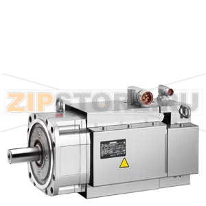 SIMOTICS S Синхронный двигатель 1FT7, M0=105 Nm (100K) NN=3000 rpm, PN= 17 kW Forced ventilation, IMB 5 design (IM V1, IM V3) Flange 1 (1FT6-compatible), Absolute encoder 24-bit +12-bit multi-turn with Drive-CLiQ interface (encoder AM24DQI) and M17 connec 