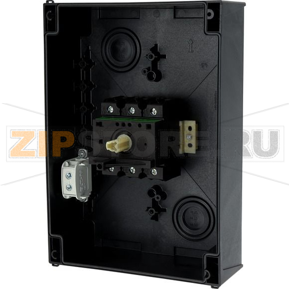 Выключатели главные, P3, 100 A, монтаж на поверхность, 3-полюсн Eaton P3-100/I5/SVB-SW 