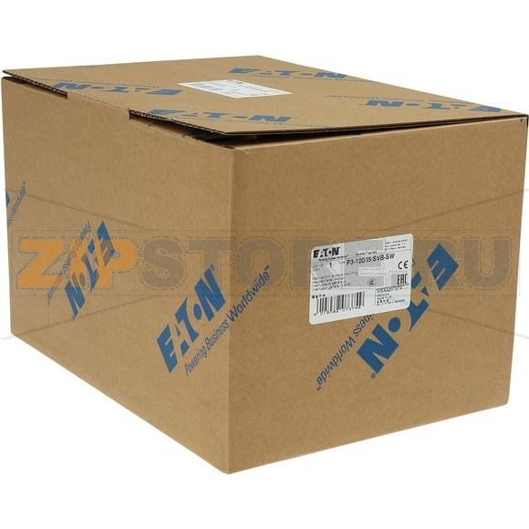 Выключатели главные, P3, 100 A, монтаж на поверхность, 3-полюсн Eaton P3-100/I5/SVB-SW 