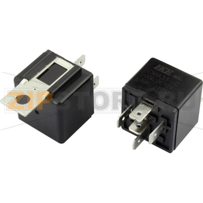 Реле автомобильное 12 В/DC, 30 А, 1 шт HKE CMA31-DC12V-C 